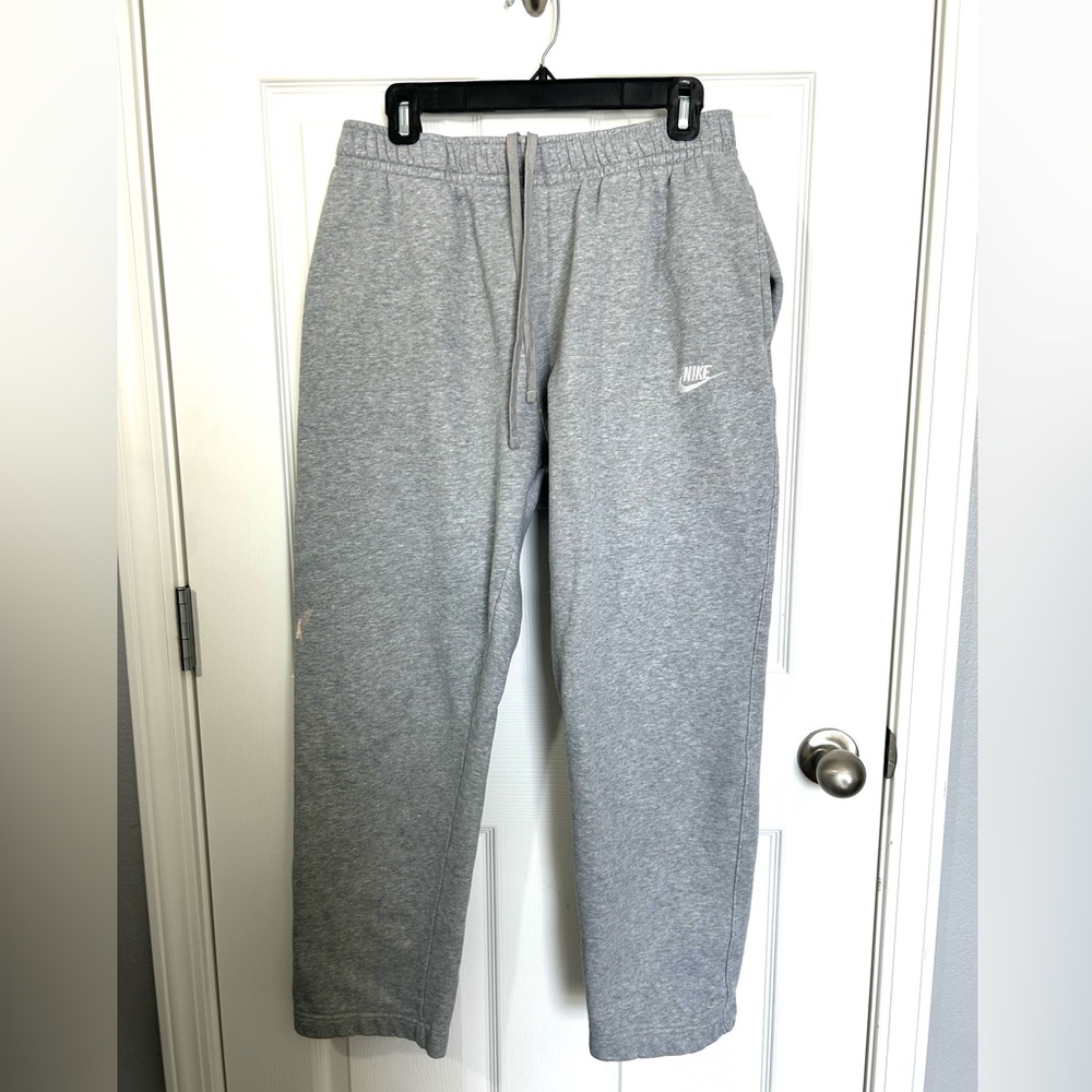 Nike, Men’s, Sweatpants, Gray, Size L, minor imperfection